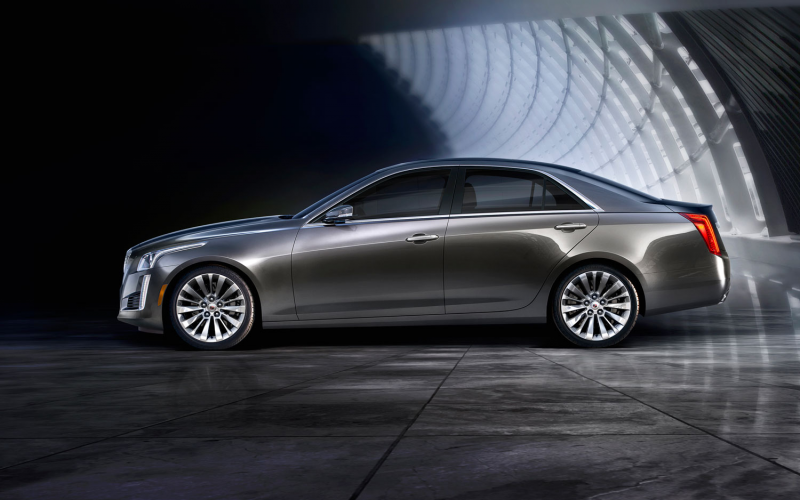 2014 Cadillac Cts Left Side View