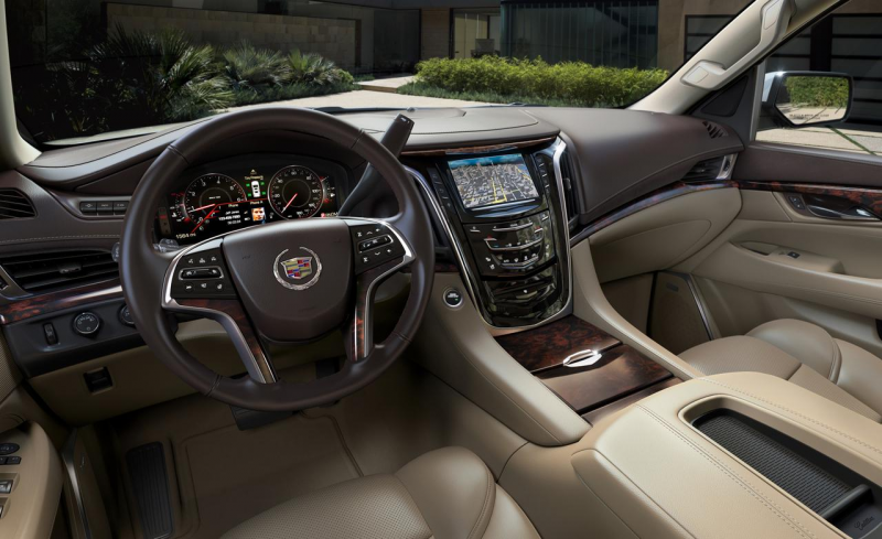 2015 Cadillac Escalade ESV interior