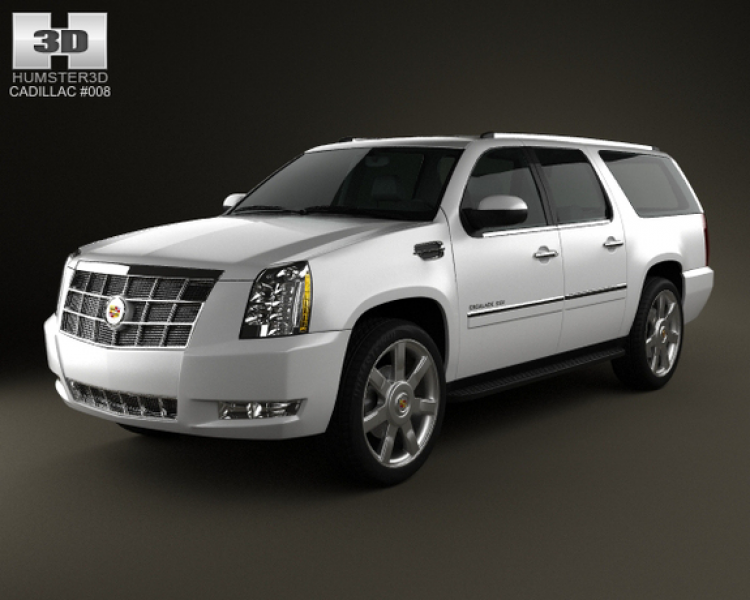 Cadillac Escalade ESV 2011 3D Model