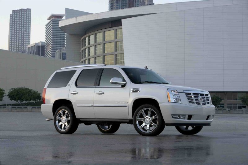 Cadillac Escalade Hybrid the first large luxury SUV with fuel-saving ...