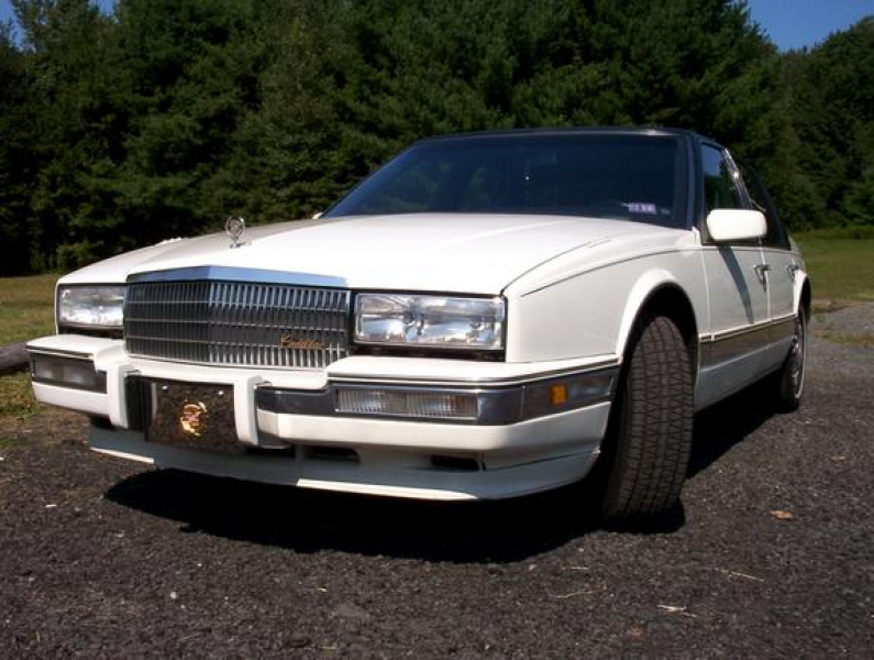 1990 cadillac seville 90 seville white w blue leather system speed a
