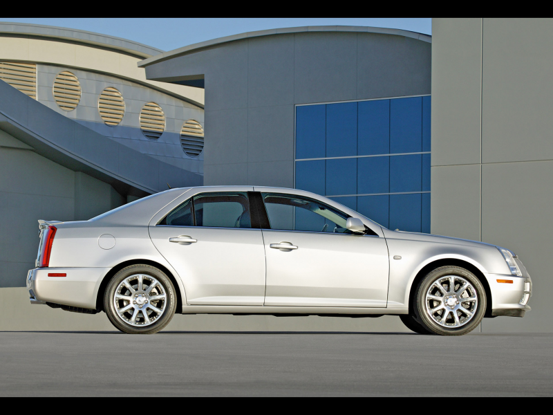 2005 Cadillac STS - Side - 1920x1440 Wallpaper