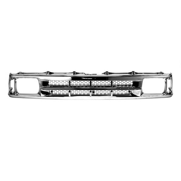 1987-1989 MAZDA PICKUP B2200 FRONT GRILLE ALL CHROME FINISHED PLASTIC ...