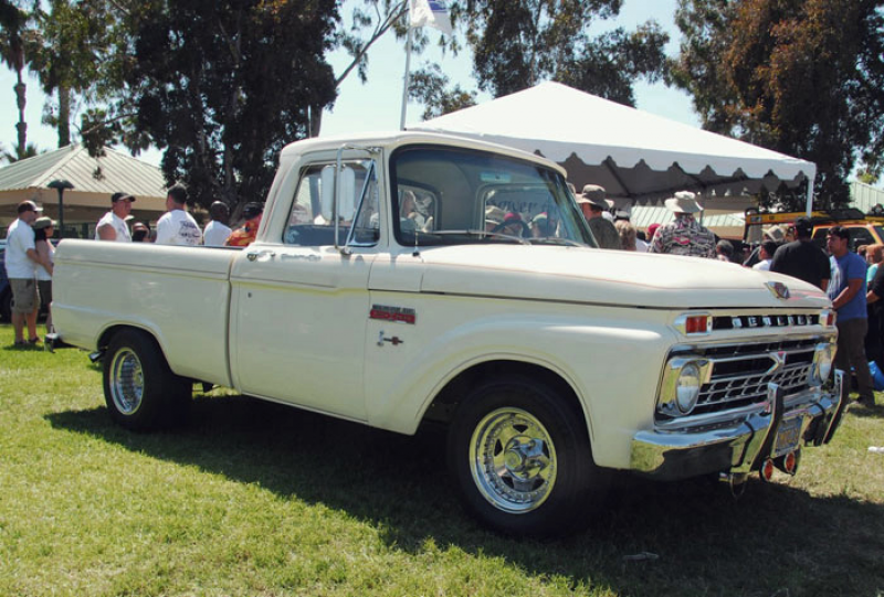 This near-stock 1965 Mercury M-100 pickup won an award at the 2013 ...