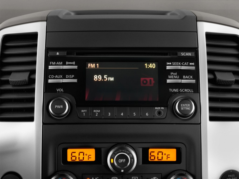 2014 Nissan Frontier 4WD Crew Cab SWB Auto SV Audio System