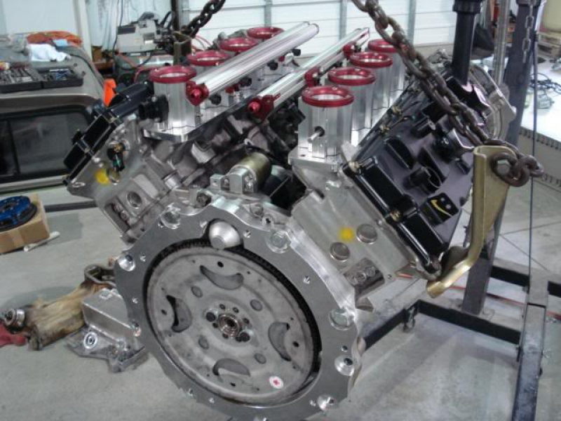 VK56 Nissan Titan 5.6 Liter V8 to Z33 6 Speed manual transmission ...