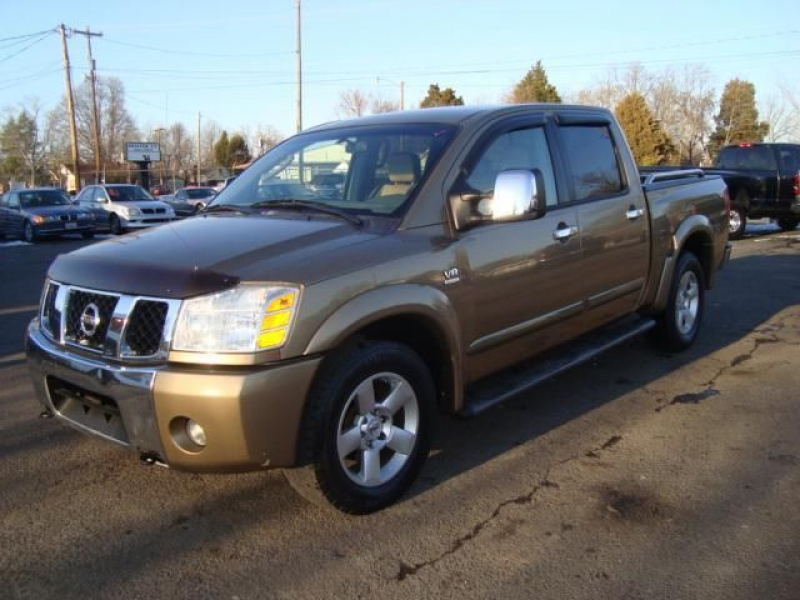 04 Nissan Titan SE Leather Used Pickup Truck Automatic