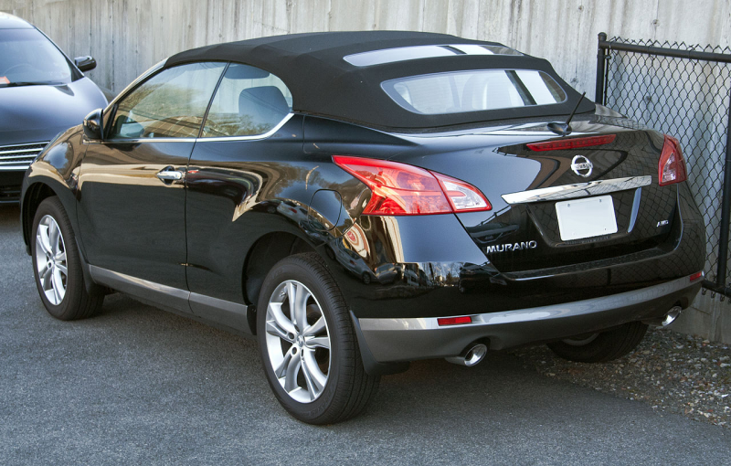 File:2012 Nissan Murano CrossCabriolet uppkabbad.jpg