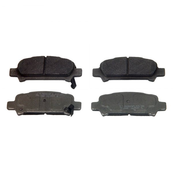 Wagner® MX770 - ThermoQuiet™ Semi-Metallic Rear Brake Pads