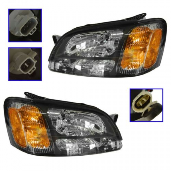 ... about Headlights Headlamps Pair Set for Subaru Legacy GT Baja Outback