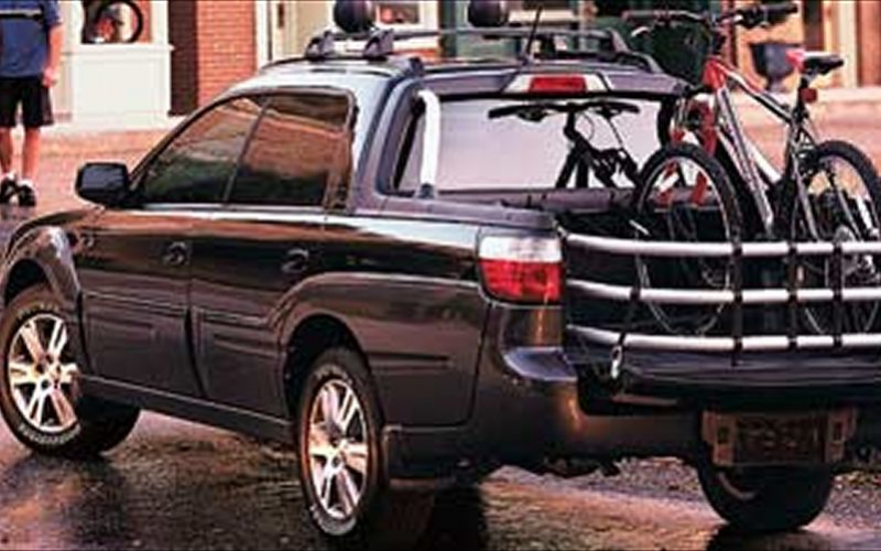 2004 Subaru Baja Pickup Rear Bikes