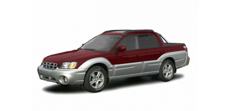 Available in 2 styles: 2003 Subaru Baja 4dr Crew Cab shown