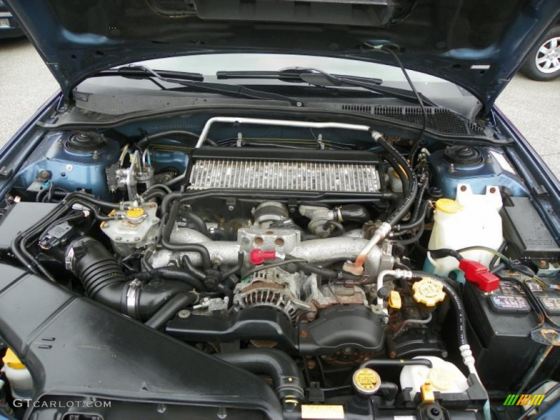 2005 Subaru Baja Turbo 2.5 Liter Turbocharged DOHC 16-Valve Flat 4 ...