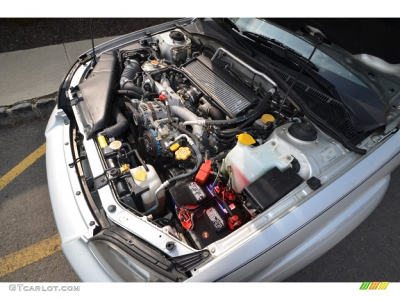 2005 Subaru Baja Turbo 2.5 Liter Turbocharged DOHC 16-Valve Flat 4 ...