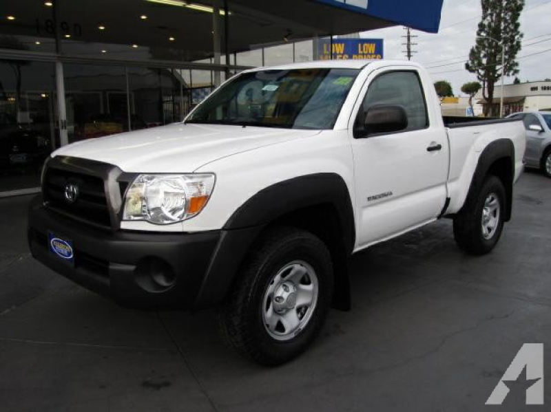 2008 Toyota Tacoma Regular Cab 4X4 Pickup for sale in Fullerton ...