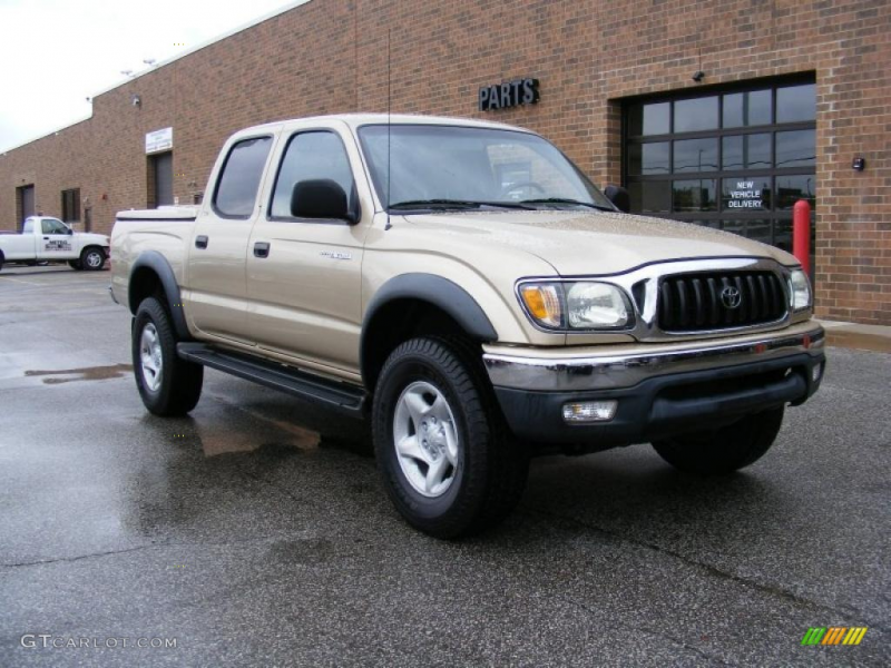 2001 Toyota Tacoma PreRunner Double Cab - Mystic Gold Metallic Color ...