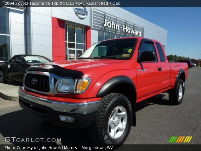 2004 Toyota Tacoma V6 TRD Xtracab 4x4 in Radiant Red. Click to see ...