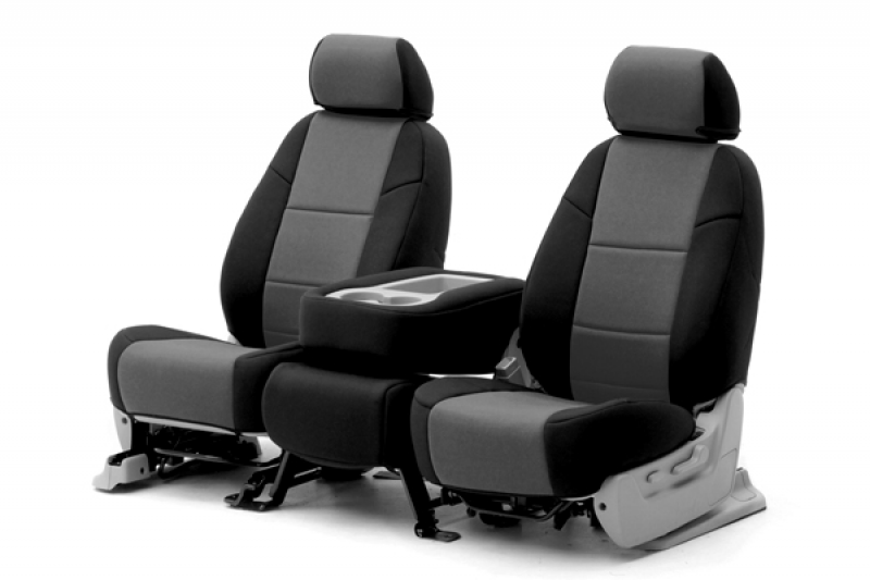 ... ® - 1st Row Neosupreme Custom Charcoal Seat Covers with Black Sides