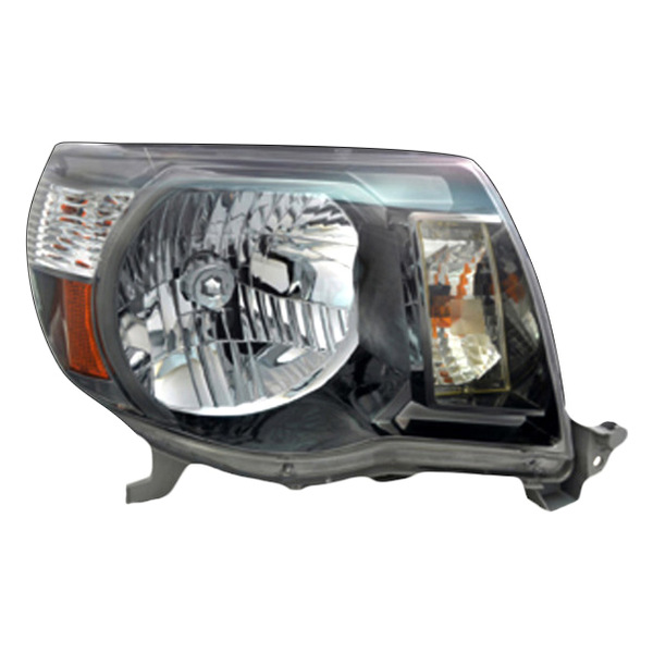 ... -90 - Passenger Side Replacement Headlight (Chrome, with Clear Lens