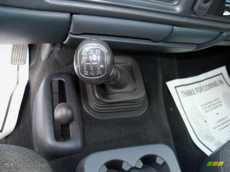 Chevrolet Silverado 1500 Extended Cab 4x4 5 Speed Manual Transmission ...