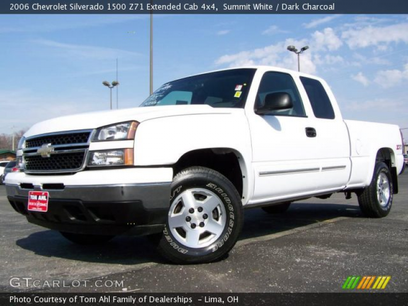 Summit White 2006 Chevrolet Silverado 1500 Z71 Extended Cab 4x4 with ...