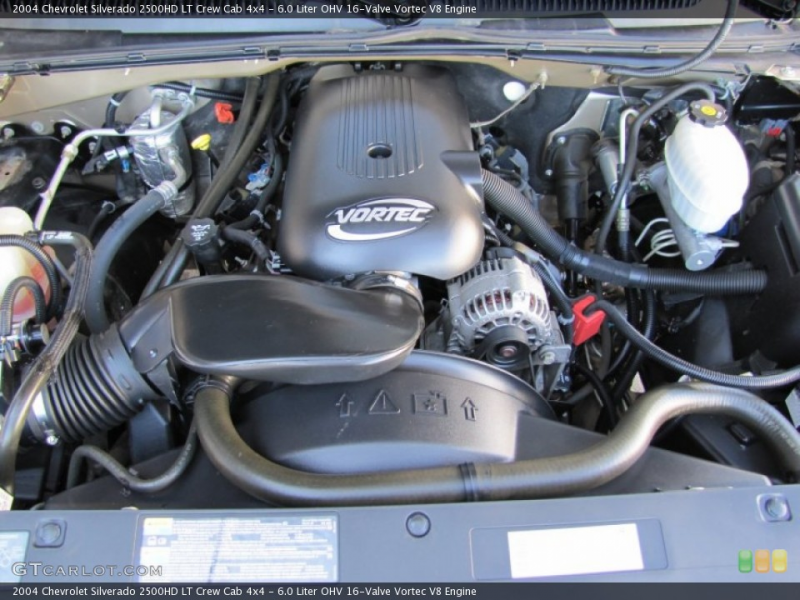 Liter OHV 16-Valve Vortec V8 Engine for the 2004 Chevrolet ...