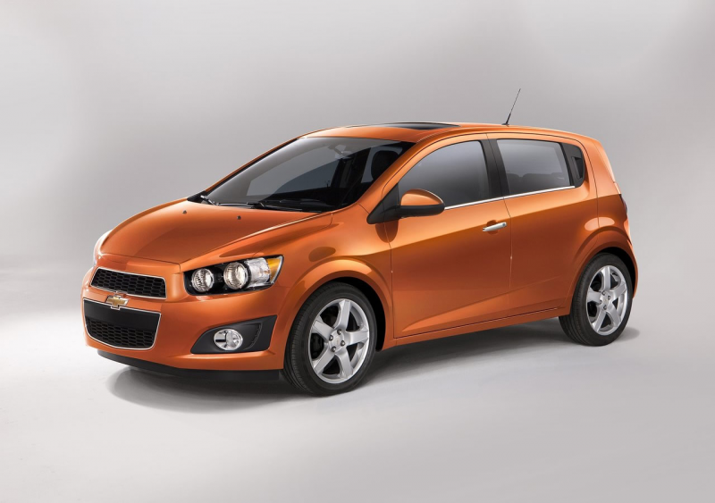 ... : Novo Aveo é lançado como Chevrolet Sonic 2012 nos Estados Unidos