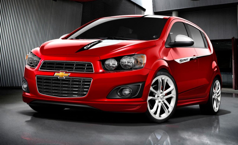 2016 Chevrolet Sonic, Front View