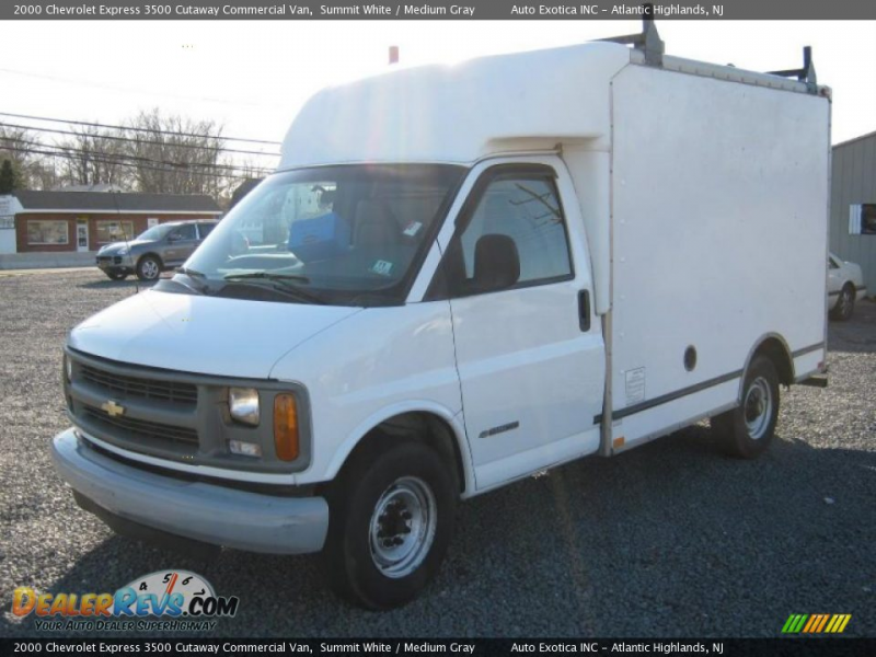 2000 Chevrolet Express 3500 Cutaway Commercial Van Summit White ...