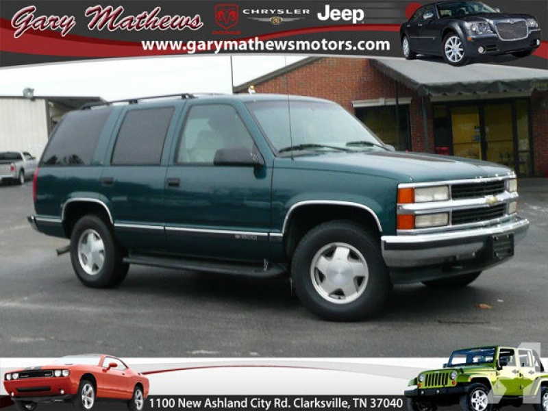 1996 Chevrolet Tahoe for sale in Clarksville, Tennessee