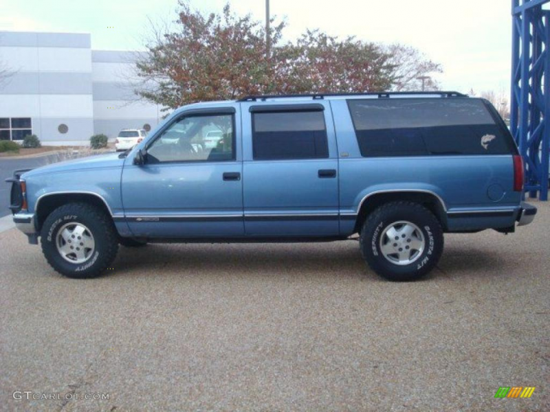 Atlantic Blue Metallic 1994 Chevrolet Suburban K1500 4x4 Exterior ...