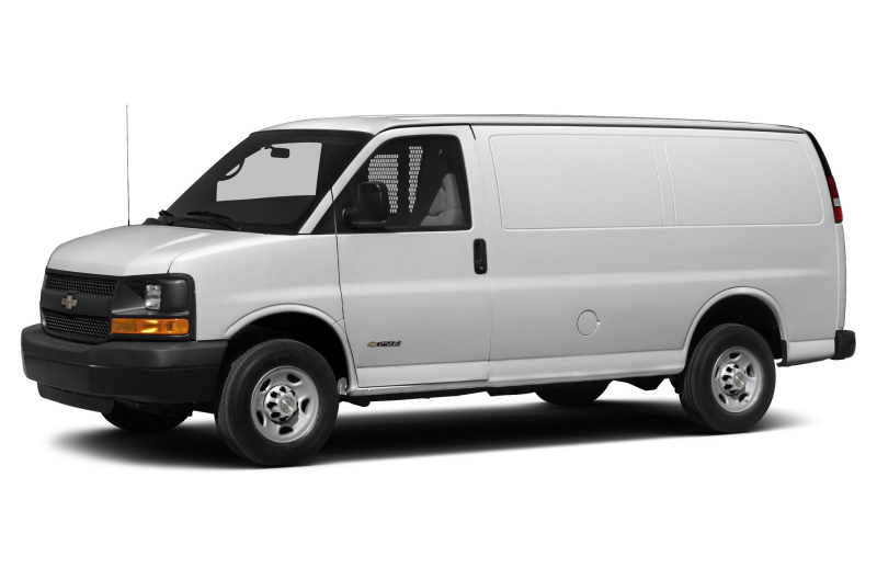 2015 Chevrolet Express 2500 Minivan Van Work Van Rear wheel Drive ...