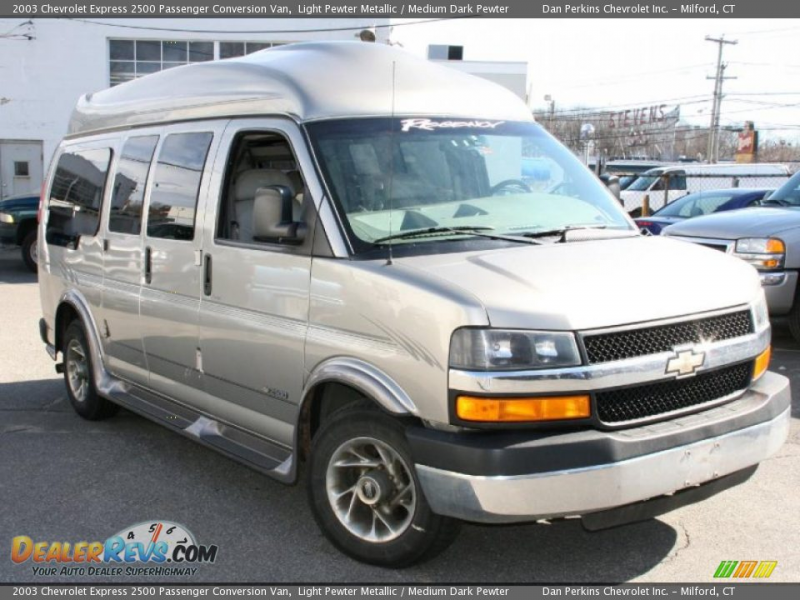 2003 Chevrolet Express 2500 Passenger Conversion Van Light Pewter ...