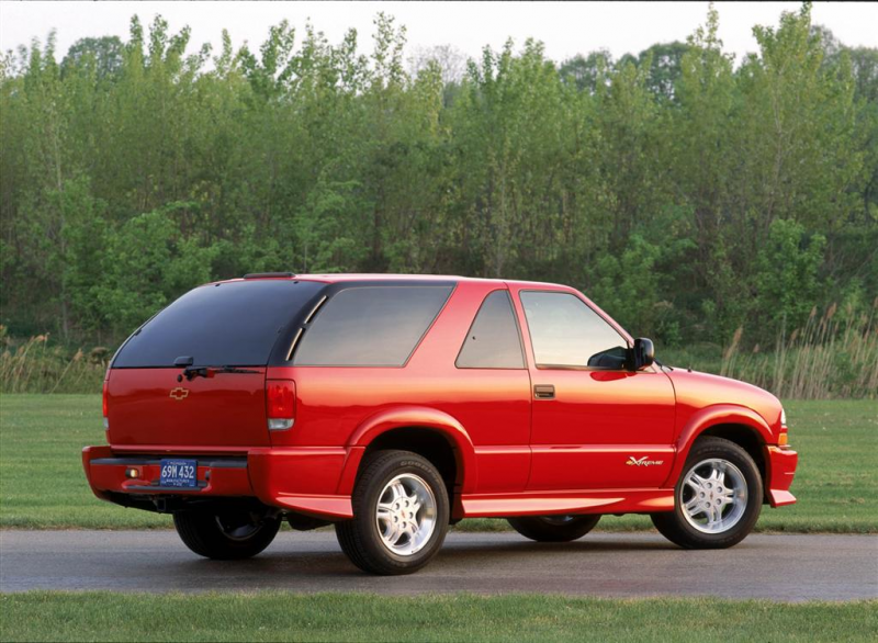 2002 CHEVROLET BLAZER OFFERS PROVEN CAPABILITY AND VALUE