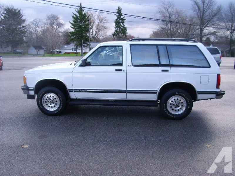 1993 Chevrolet S-10 Blazer LT for sale in Shelby, Ohio