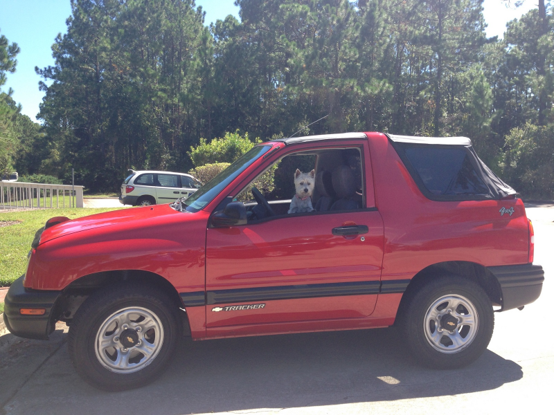 Picture of 2000 Chevrolet Tracker Base 4WD Convertible, exterior