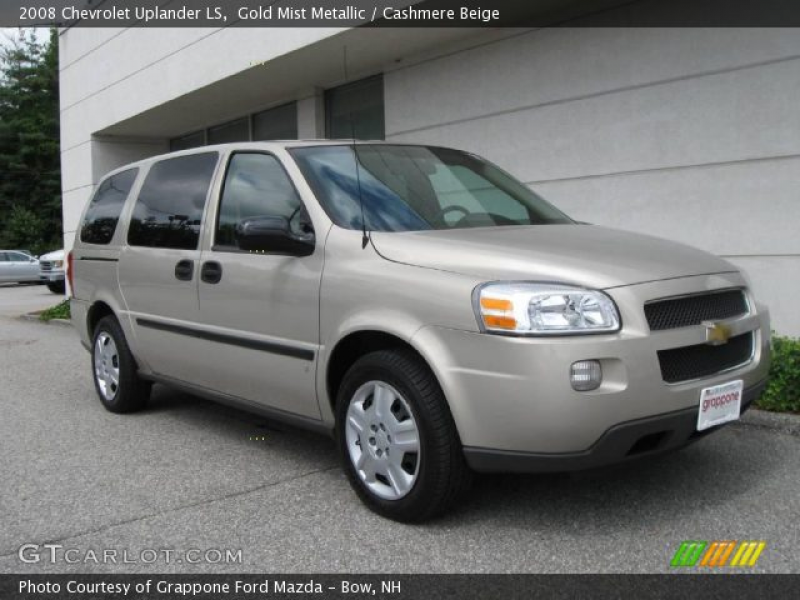 2008 Chevrolet Uplander LS in Gold Mist Metallic. Click to see large ...
