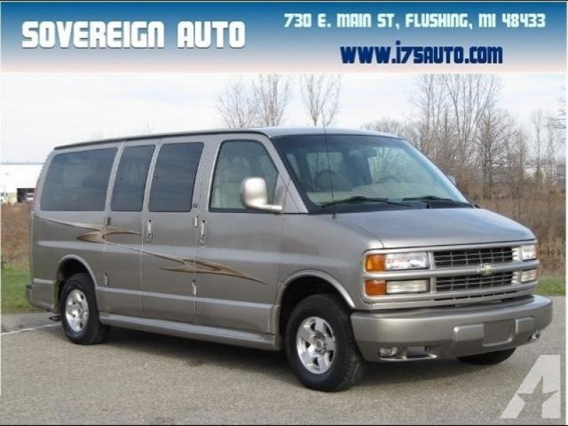 2001 Chevrolet Express 1500 LT Wagon for sale in Flushing, Michigan