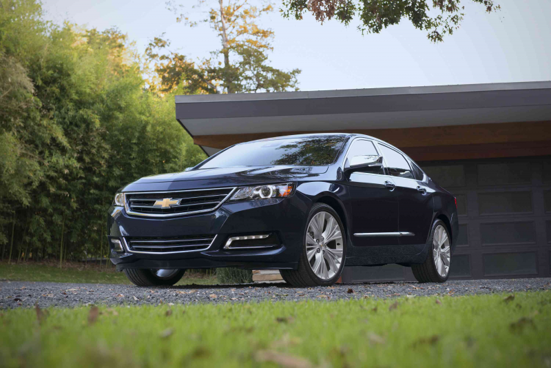 Stop-start standard in four-cylinder 2015 Chevrolet Impala