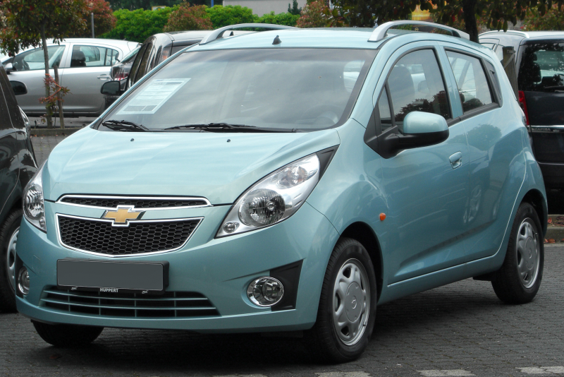 Chevrolet is slowly launching the Spark subcompact in select markets ...