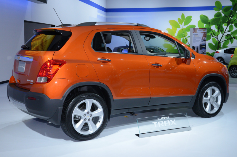 2015 Chevrolet Trax Rear Side View