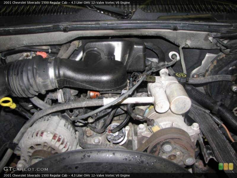 Liter OHV 12-Valve Vortec V6 Engine for the 2001 Chevrolet ...