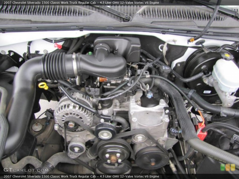 Liter OHV 12-Valve Vortec V6 Engine for the 2007 Chevrolet ...