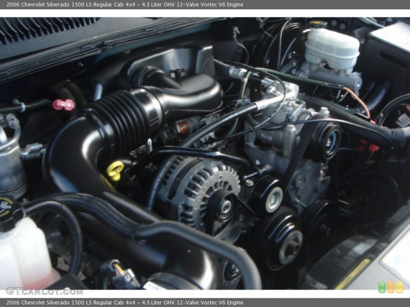 Liter OHV 12-Valve Vortec V6 Engine for the 2006 Chevrolet ...