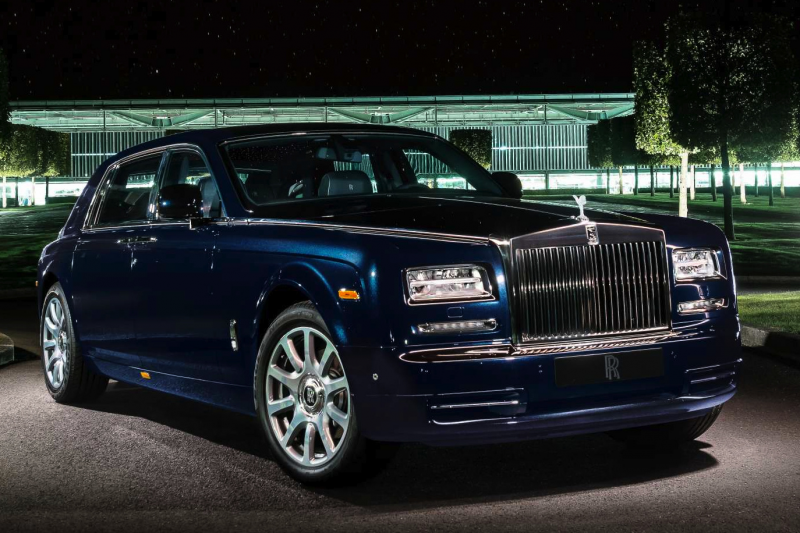 2014 Rolls-Royce Phantom, Front-quarter view, exterior, manufacturer