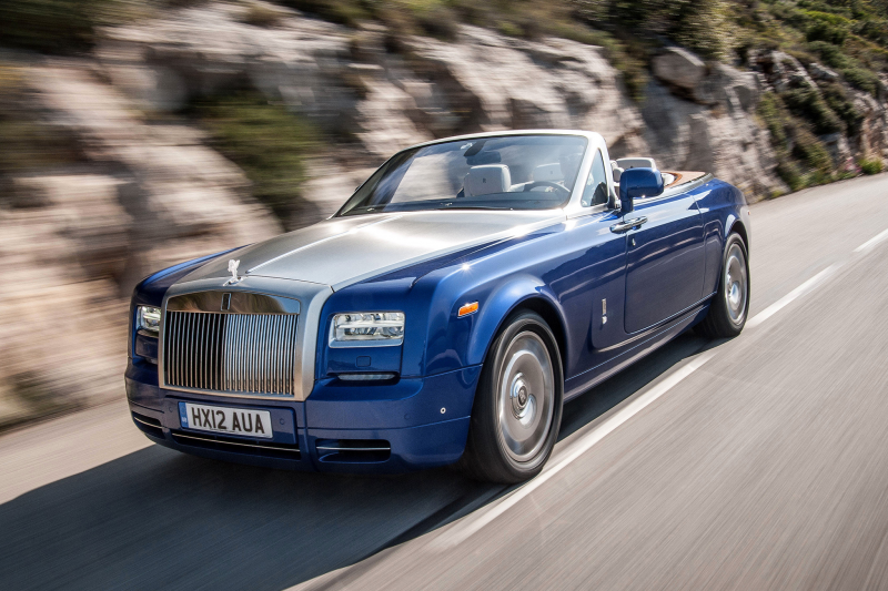 2014 Rolls Royce Phantom Drophead Coupe Three Quarters