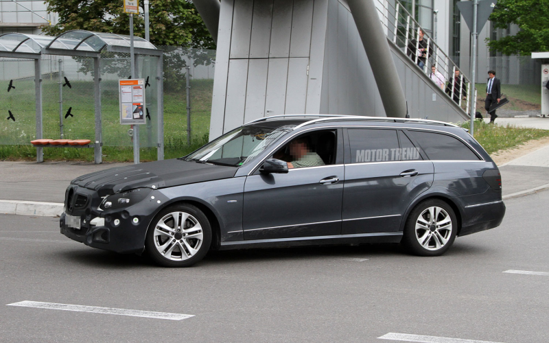 Spied! Refreshed 2013 Mercedes-Benz E-Class Wagon Steps Out in Public ...