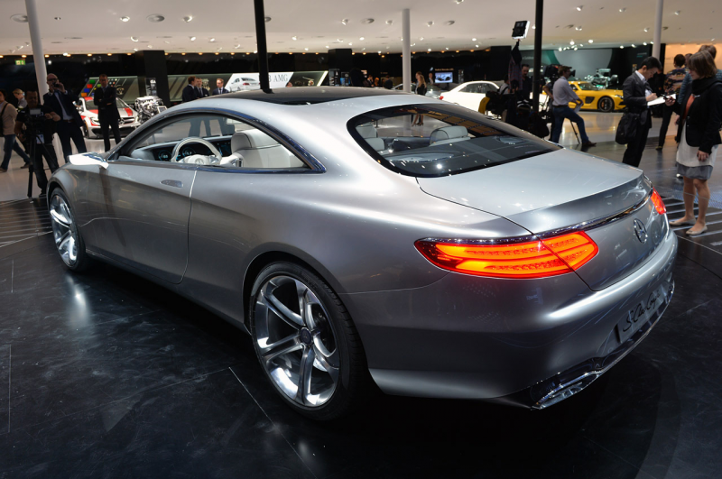 Mercedes-Benz S-Class Coupe Concept: Frankfurt 2013 Photos
