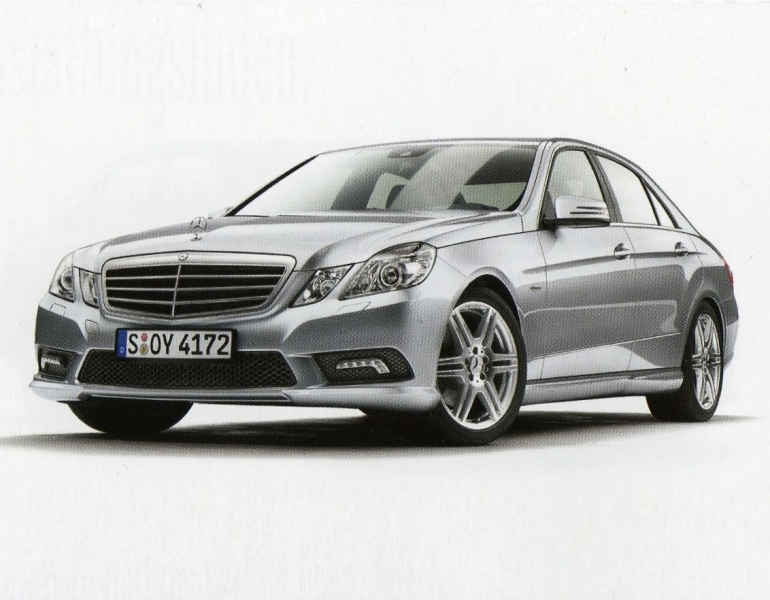 2010 Mercedes-Benz E-Class Brochure Makes Its Way Onto The Web