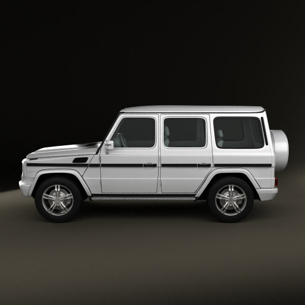 3D model of Mercedes-Benz G-class 2011